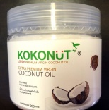Twin Lotus (Твин Лотус) Экстра Премиум Кокосовое Масло "Коконат" (Extra Premium Virgin Coconut Oil), 200 мл