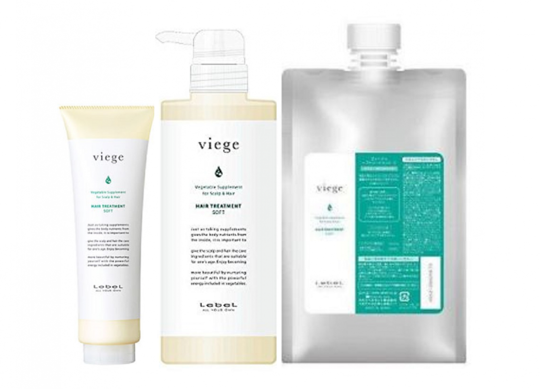 Lebel (Лейбл) Маска для глубокого увлажнения волос (Viege Treatment Soft), 240/600/1000 мл