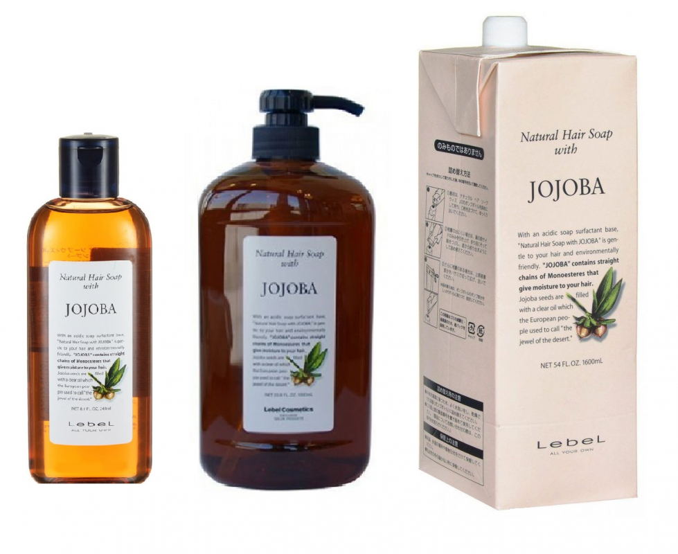Lebel (Лейбл) Шампунь для волос Жожоба (Натуральная серия | Jojoba), 240/1000/1600 мл.