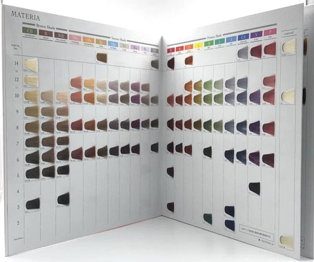 Lebel (Лейбл) Палитра Materia N