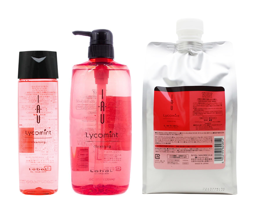 Lebel (Лейбл) Шампунь Освежающий Антиоксидантный (IAU Lycomint Cleansing), 200/600/1000 мл.