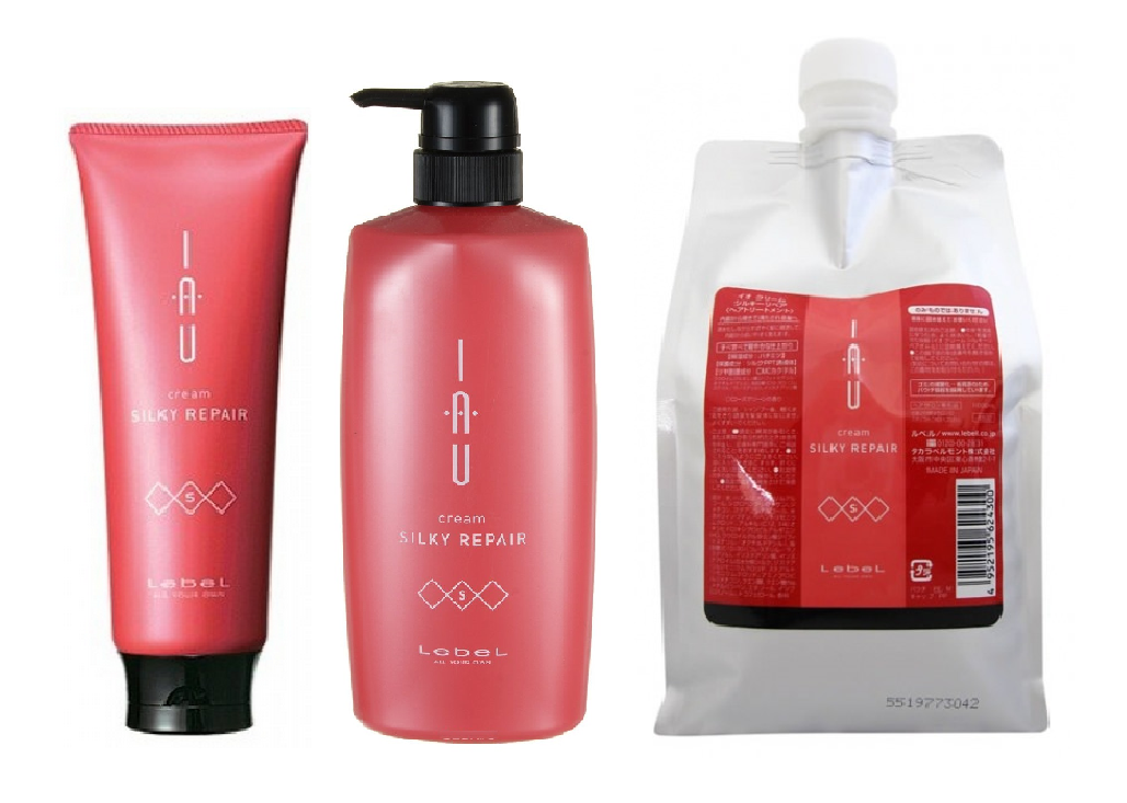 Lebel (Лейбл) Аромакрем шелковистой текстуры для укрепления волос (Iau infinity aurum, cream silky repair),  200/600/1000 мл.