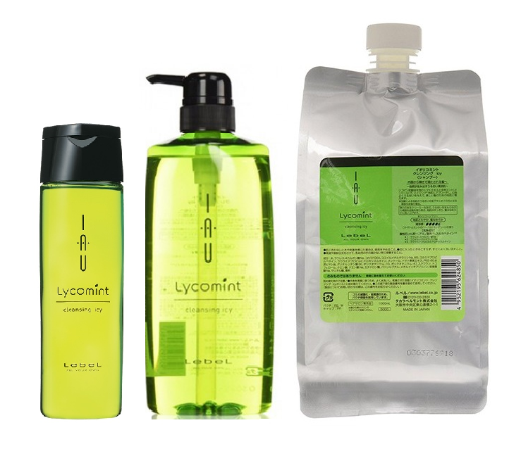 Lebel (Лейбл) Шампунь Охлаждающий Антиоксидантный (IAU Lycomint Cleansing Icy), 2000/600/1000 мл.
