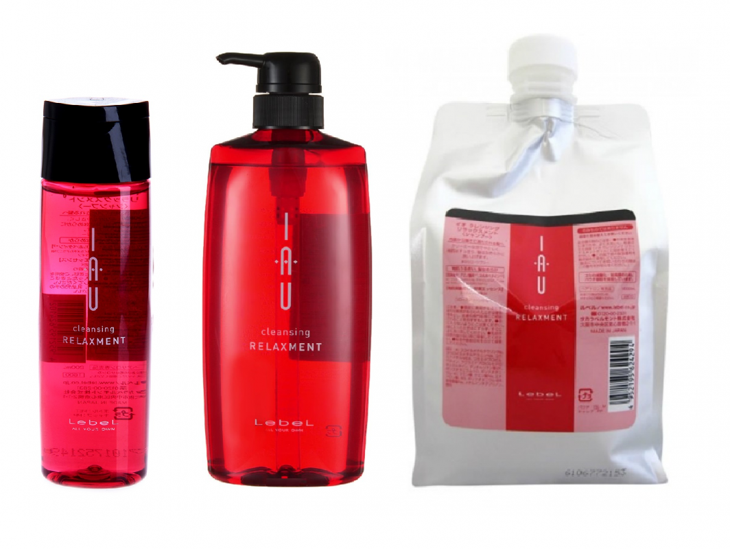 Lebel (Лейбл) Расслабляющий аромашампунь для сухой кожи головы (Iau infinity aurum, cleansing relaxment), 200/600/1000 мл.