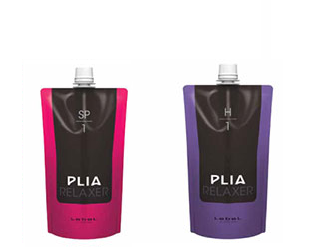 Lebel (Лейбл) Крем для сенсорного выпрямления Шаг 1 -  для тонких волос / для жестких, непослушных волос (Plia Relaxer H 1 / SP 1), 400 мл.